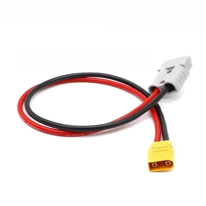 50A Stecker auf XT90/60 Anschlusskabel XT60 Stecker und Buchse Hochstrom-Lade-/Entladestecker für Elektrofahrzeuge