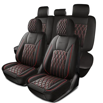 Universal Leather Car Seat Covers 1