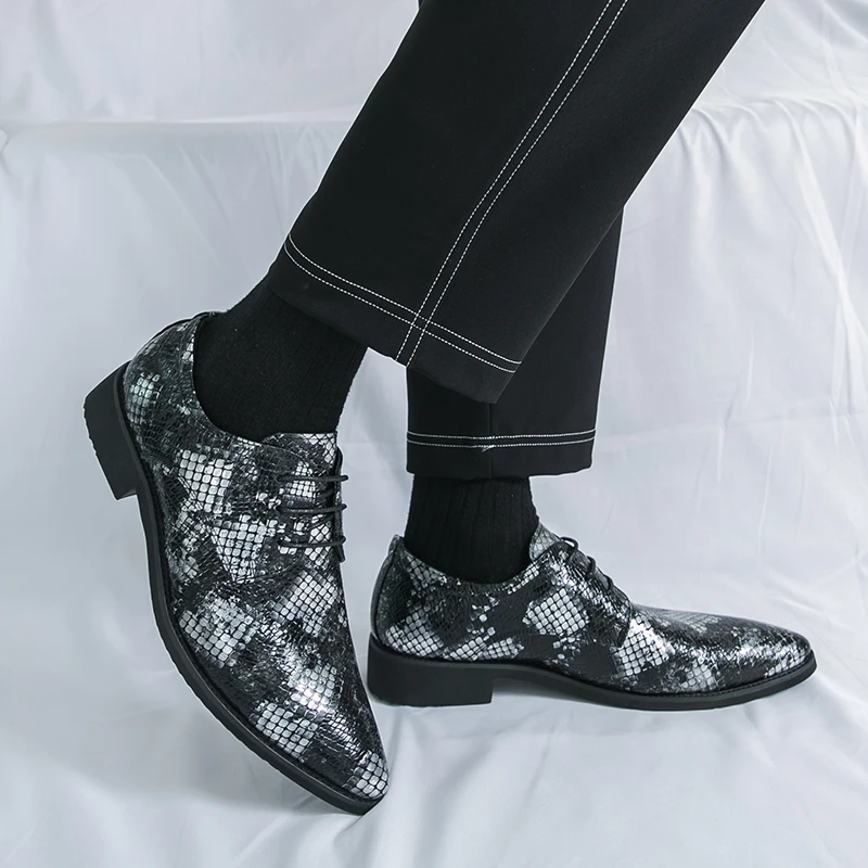 

Роскошные брендовые мужские кожаные туфли в британском стиле, противоскользящие оксфорды на качественной подошве, модные уличные кожаные мужские туфли для вождения