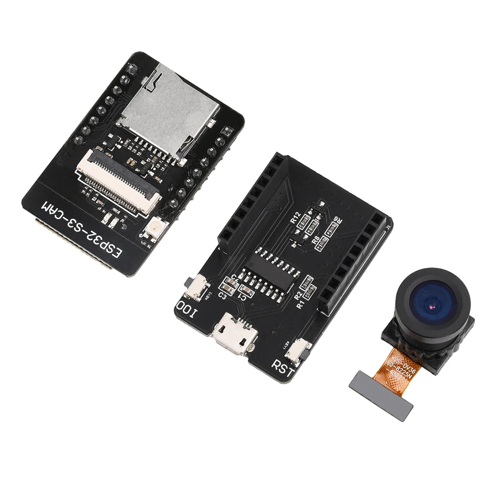 ESP32-S3-CAM scheda di sviluppo WiFi BT Dual modulo di comunicazione Wireless Xtensa®Processore Dual Core LX7 a 32 bit