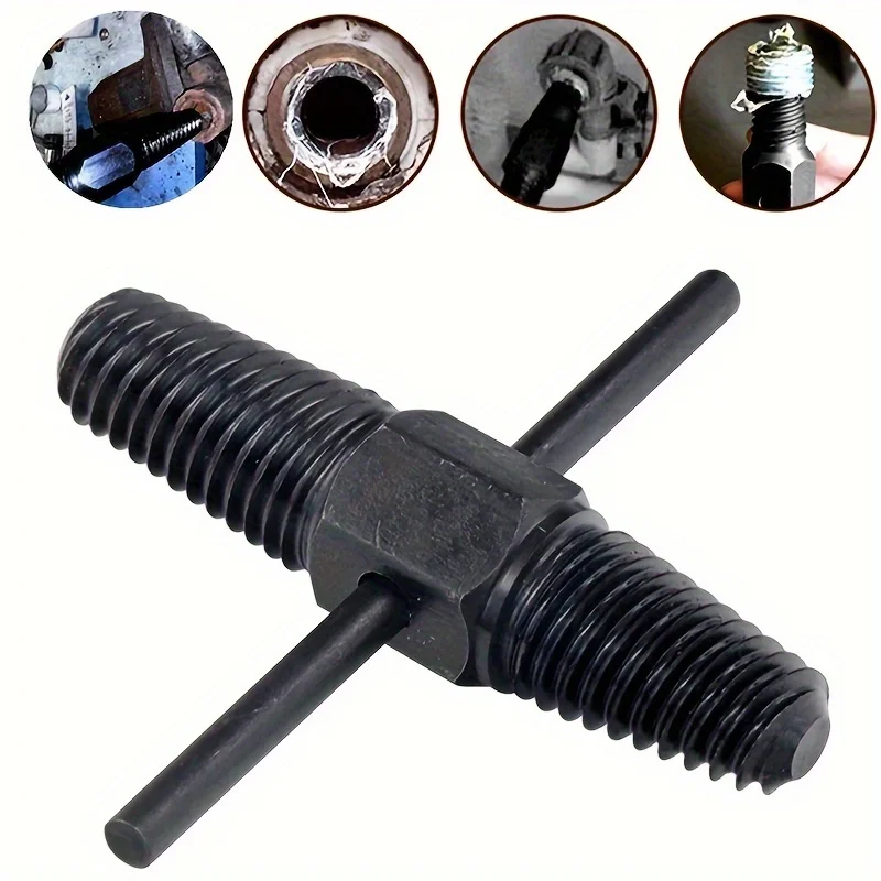 Double Head Tap Faucet Valve Screw Extractor Set Damaged Broken Wire Water Pipe Bolt Remover Plumbing Tools Set