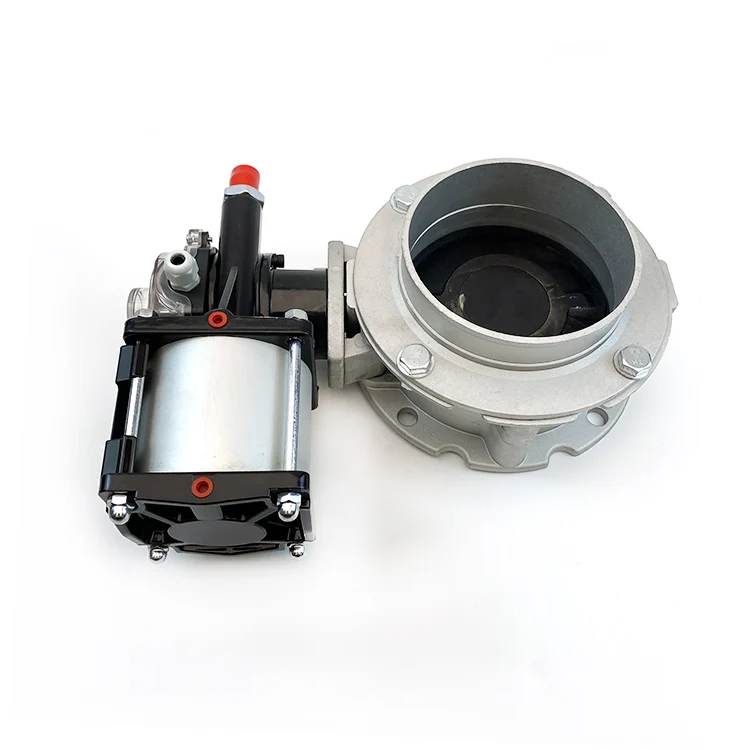 

Pneumatically Drive High Pressure Aluminum Alloy Butterfly Valves DN100-400 Pneumatic Actuated Butterfly Valve Flange Type