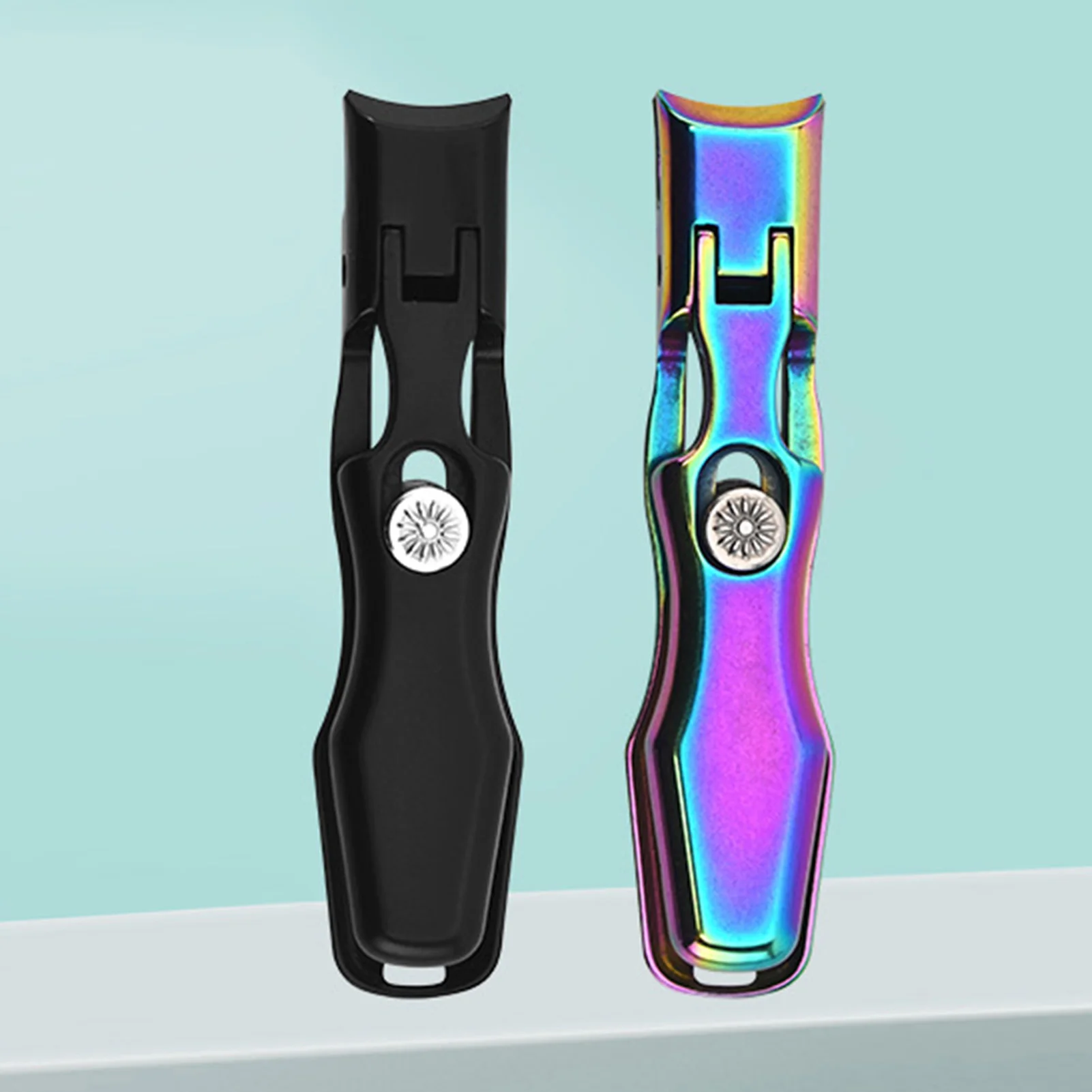 2 Stücke Nagelknipser Edelstahl Professionelle Breite Backenöffnung Fingernagelschneider Nagelknipser Zehennagelknipser Nagelschneider