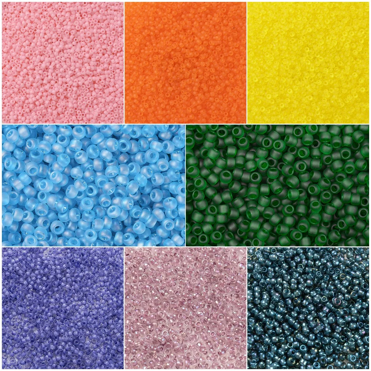 3mm 8/0 TOHO Beads Round Glass Seed Spacer Beads Multicolor For Beadwork Handcraft DIY Bracelet Jewelry Making Accessories 10g