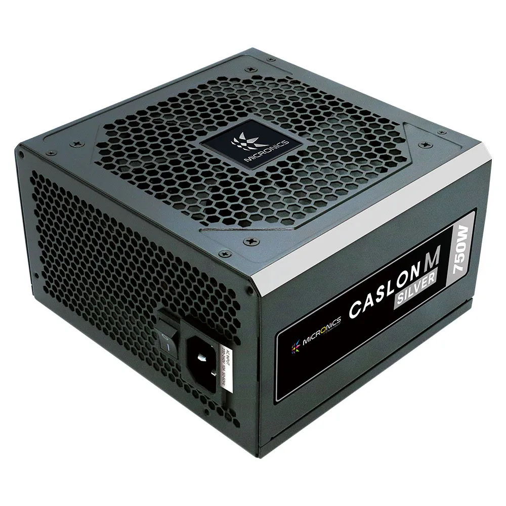 MICRONICS Power CASLON M 750W 80PLUS Silver Modular ATX3.0