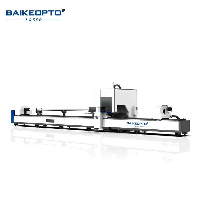 Fiber Tube Laser Cutting Machine, Steel Tube and Plate Pipe, Low Cost