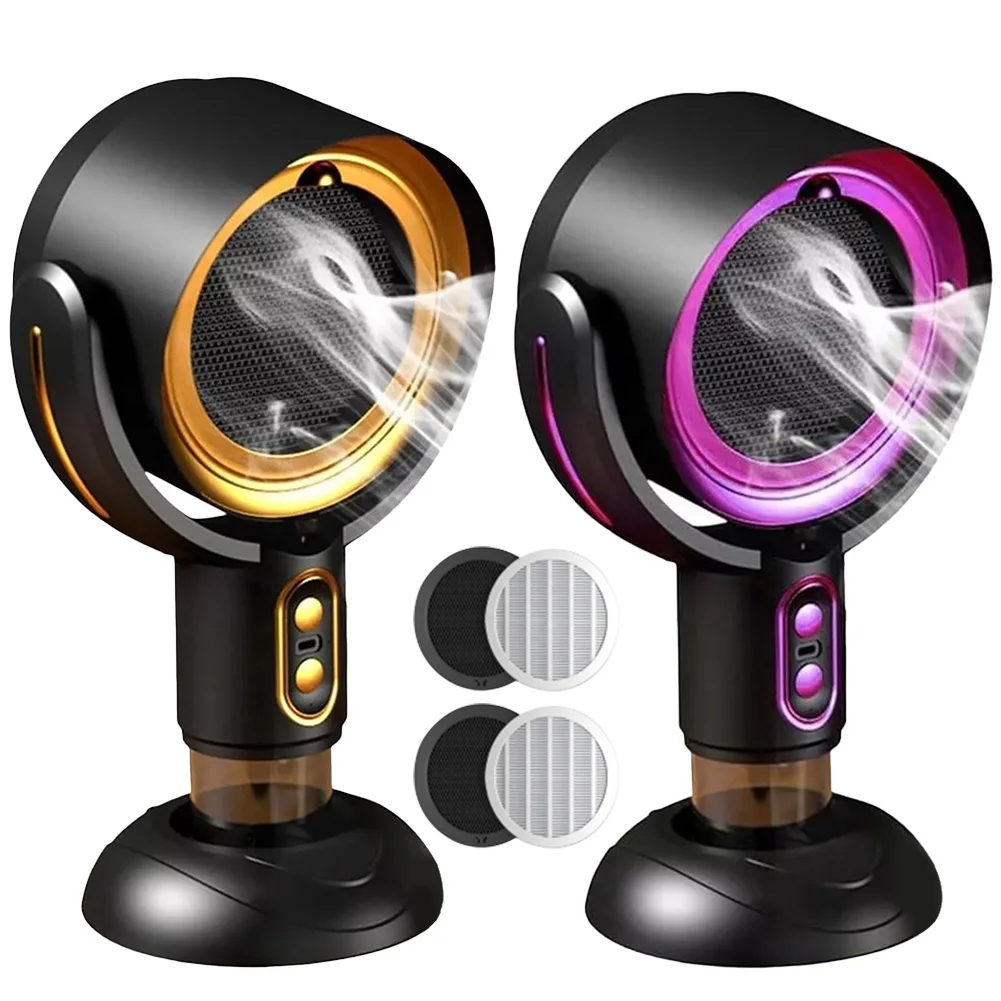 Cooking Atmosphere 35*21*15cm Desktop Oil Pump Adjustable Exhaust Fan For Kitchen Usb Fan Lightweight And Compact