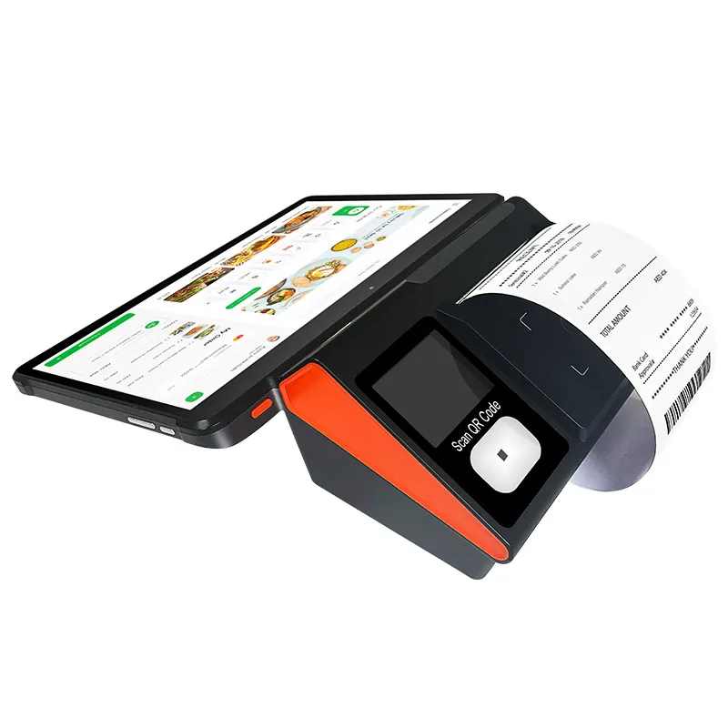 

Бесплатные SDK Pos Systems NB11 NB11R Android 12 и 3 + 16 ГБ памяти Smart Tablet Pos 80 мм принтер инфракрасный сканер для ресторана