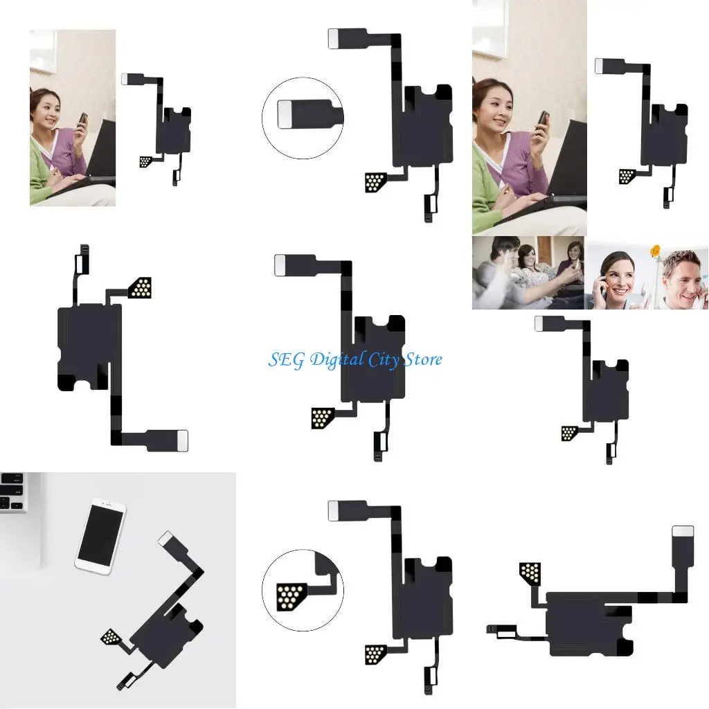 

U75B Proximity Light Sensors Earpiece Ribbon Cable Ear Speaker Ribbon Cable
