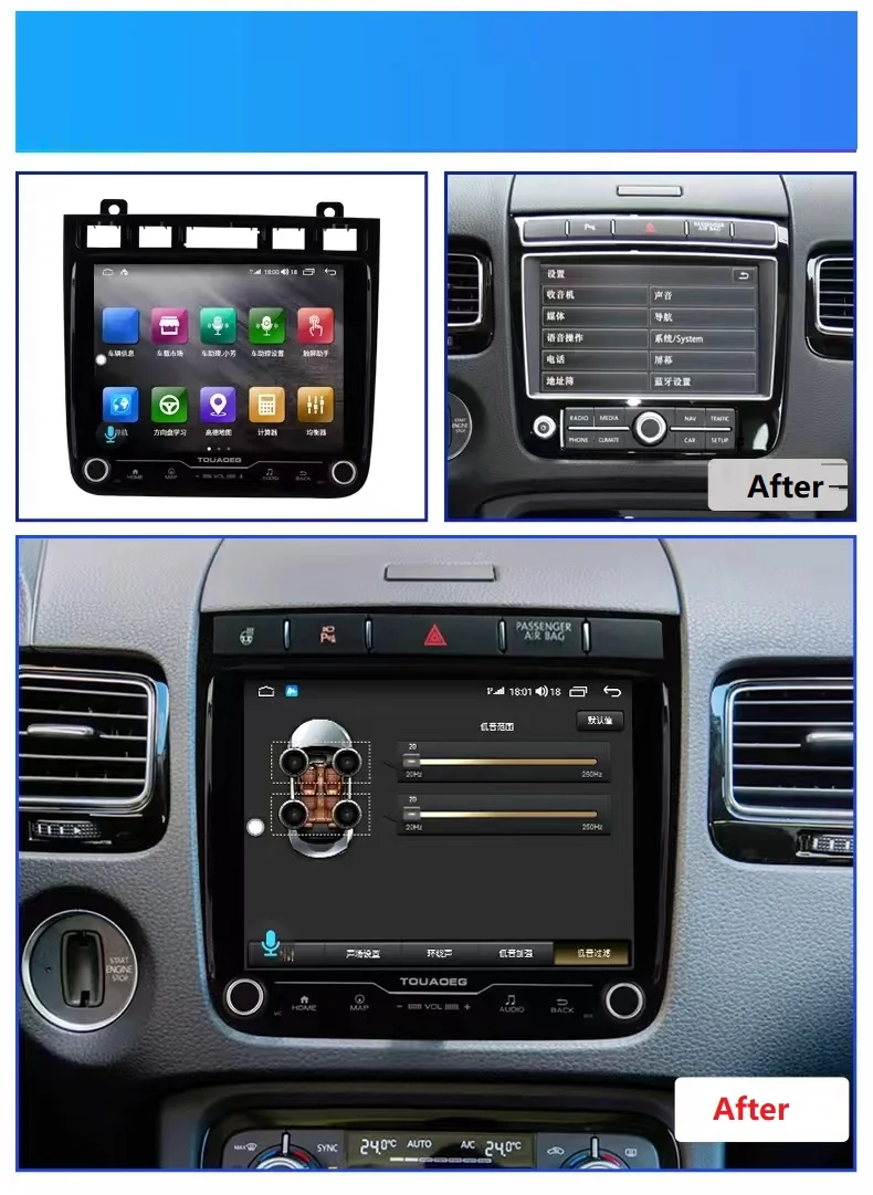 128GB Android 12.0 For Volkswagen VW TOUAREG 2011 - 2017 Car Radio Multimedia AutoRadio DVD Player Navigation Stereo GPS 2 din