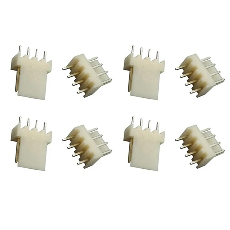 

100Pcs KF2510 Connector 2.54MM PITCH Male Pin Header 4Pin Fan Connector For ASIC Miner Antminer S9 Z9 Z15 L3+ DR3 T2T A9