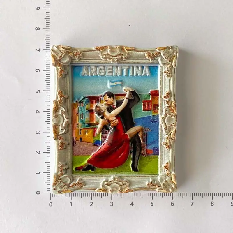 Argentina Buenos Aires Dancer 3D Fridge Magnet World Travel Home Decoration Souvenir - Image 5