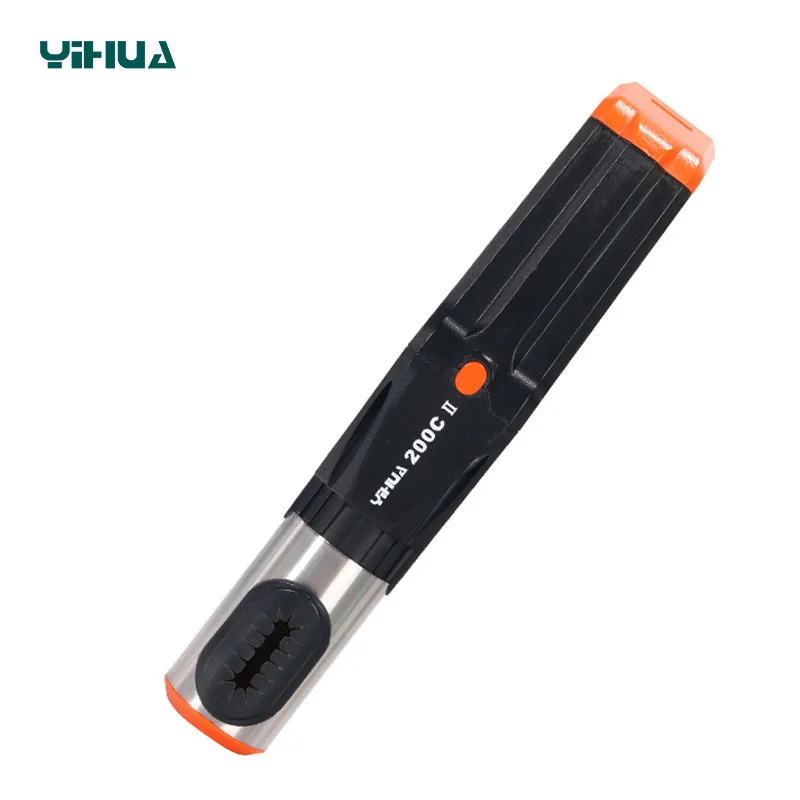 YIHUA 200C II Iron Head Welding Automatic Cleaning Machine Welding Nozzle Welding Nozzle Cleaning  For 9V Battery（No Battery）