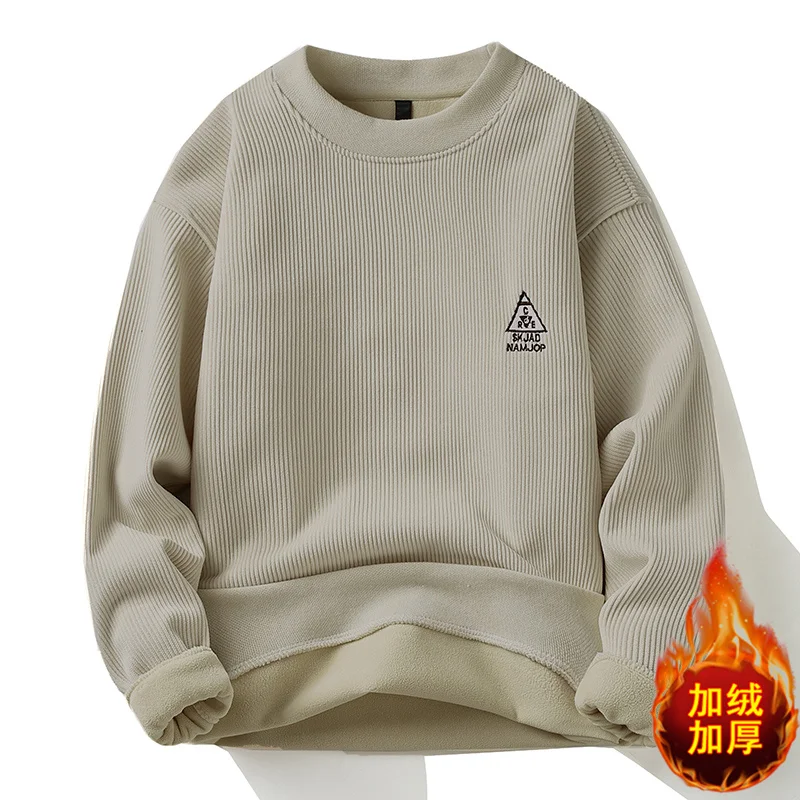 Men's Solid Color Knit Sweater Pullover Streetwear Casual Fashion Spring Autumn Hombre Male Clothing Men's Jumpers Knitwear