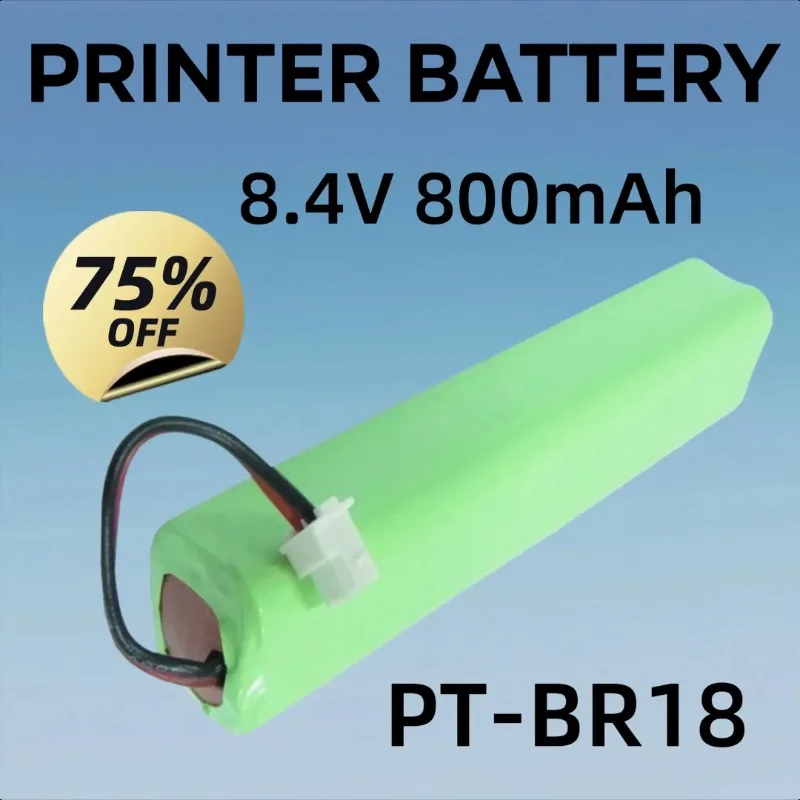 

8.4V 800mAh for Brother PT-18R BA-18R Printer Battery