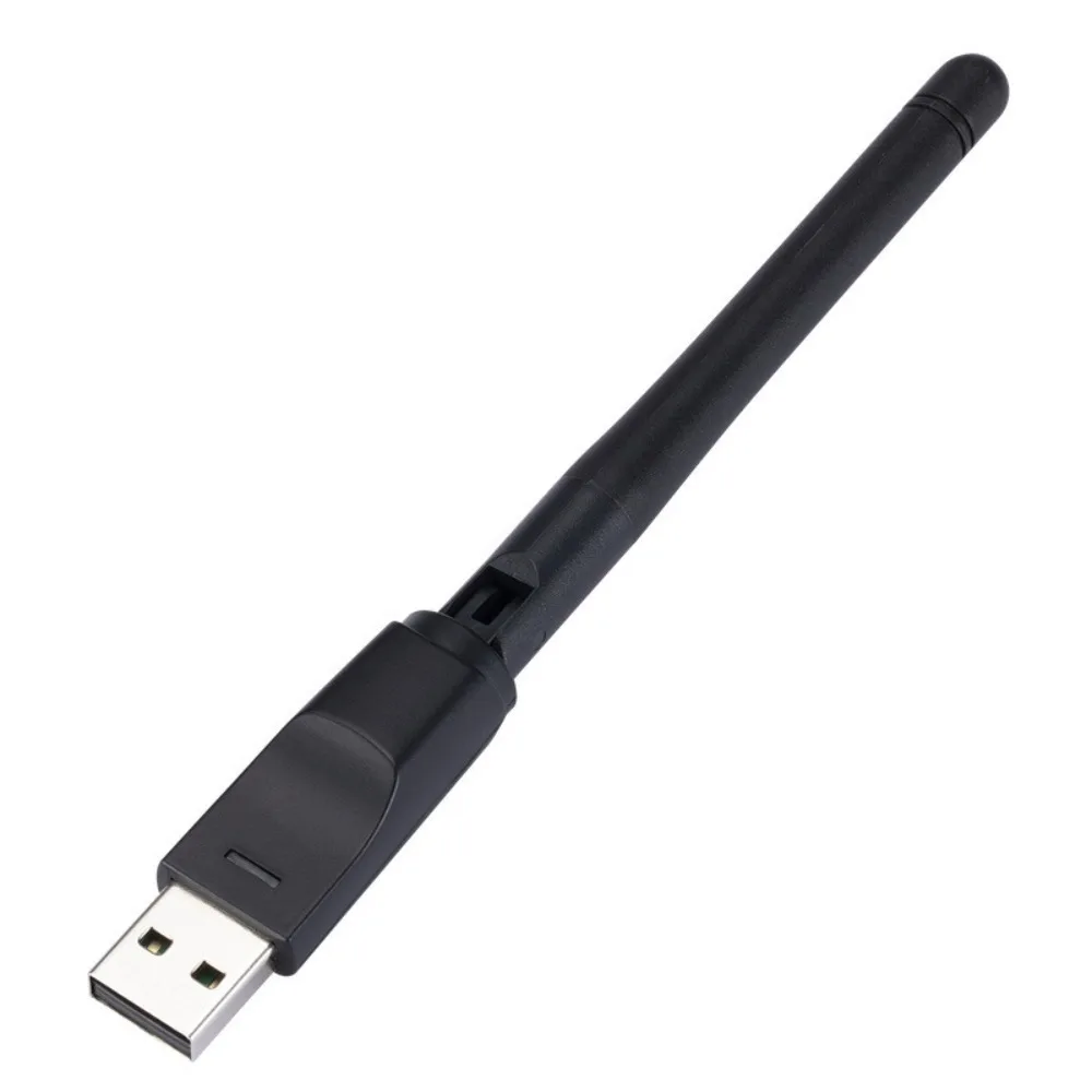 Tragbarer Wi-Fi-Dongle 150 Mbit/s MT7601 Netzwerkkarte USB 2,4 GHz 150 Mbit/s USB-WLAN-Adapter MT7601/8188 Antenne für Computer/Telefon