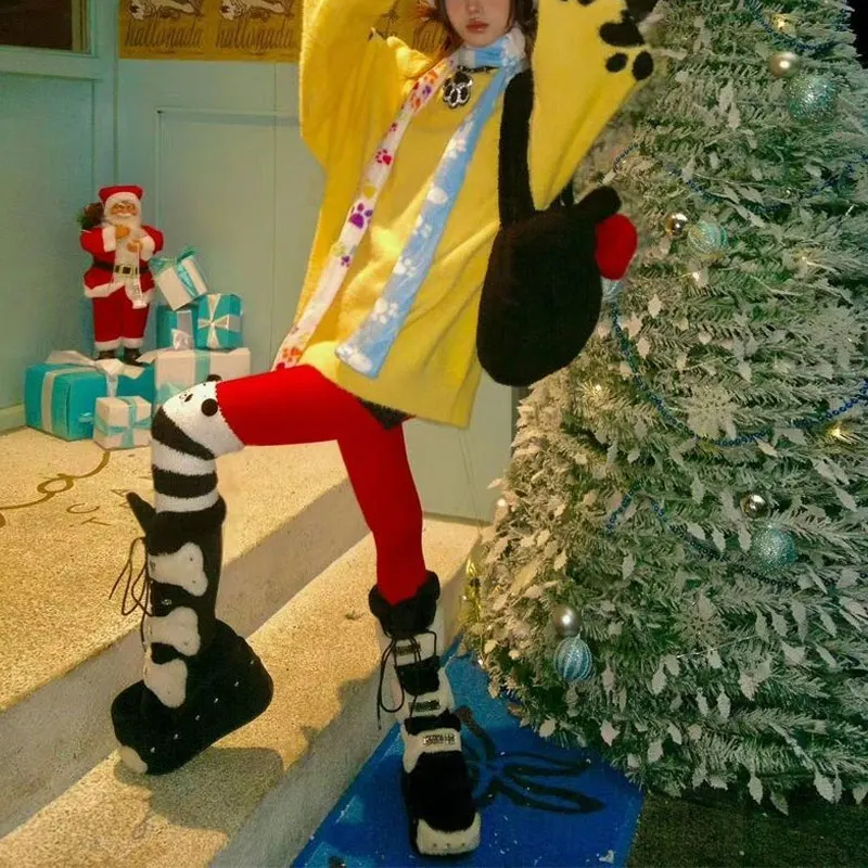 Odzież damska streetwear, luźne swetry z okrągłym dekoltem w stylu vintage, z długim rękawem, na jesień i zimę, hotsweet, stylowe swetry dzianinowe.