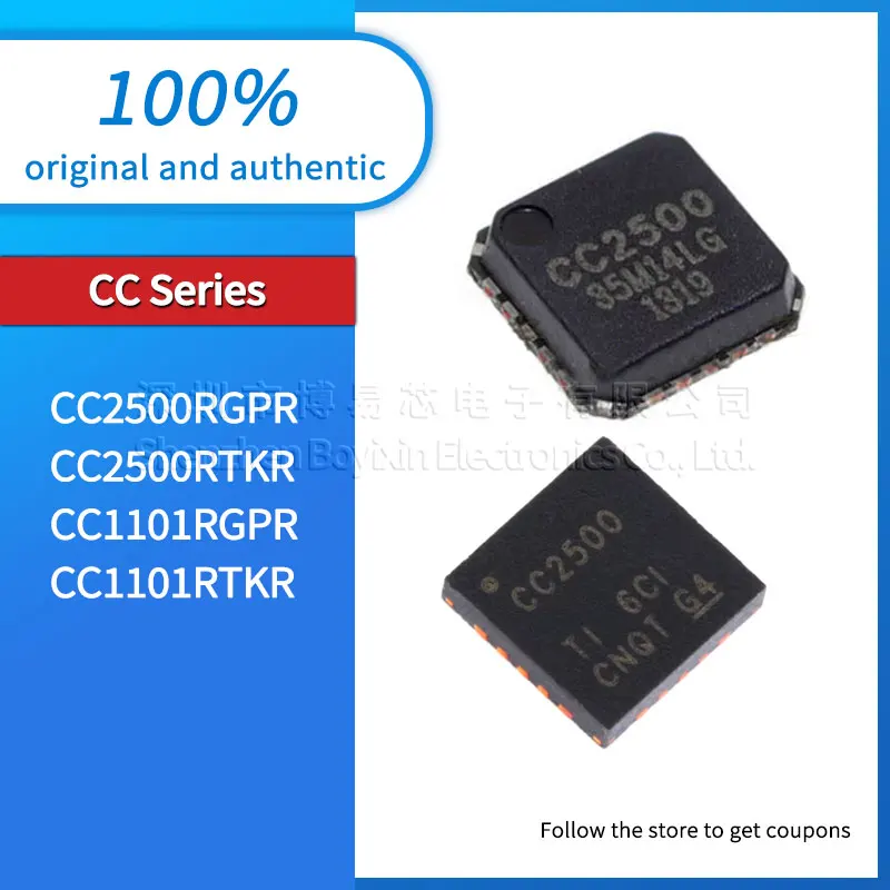 

CC1101RTKR CC1101RGPR CC2500RTKR CC2500RGPR Black PC shell