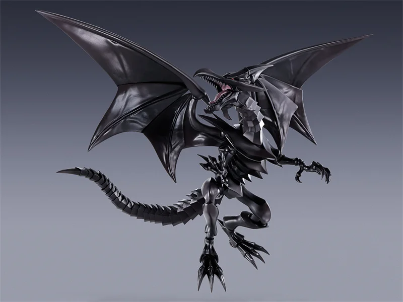 Original S.h.monsterarts Yu-gi-oh Red Eyes Black Dragon Anime Action Figures Toys Gift Shm Models Collection Figurine Gifts Toy