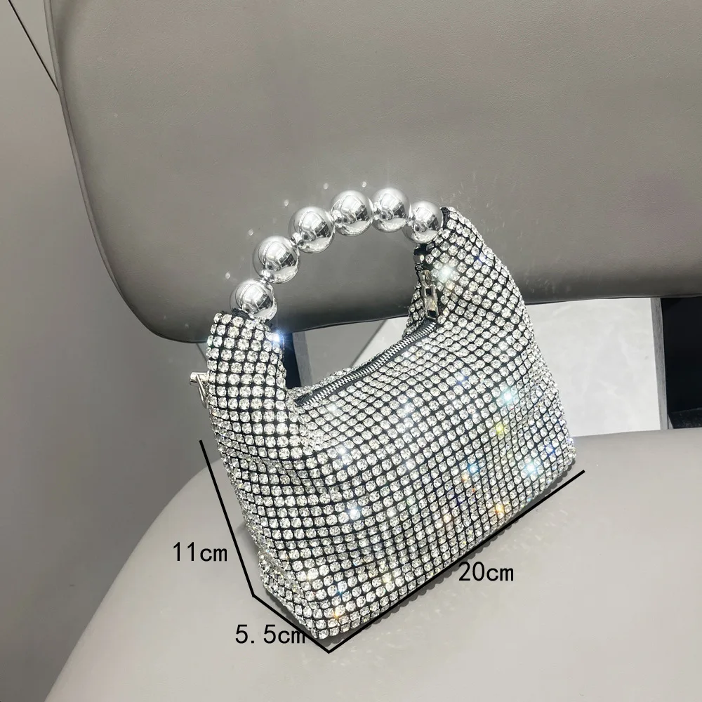 Europe and the United States women bag shiny diamond female handbag chain dinner bag single shoulder cross-body bag for women