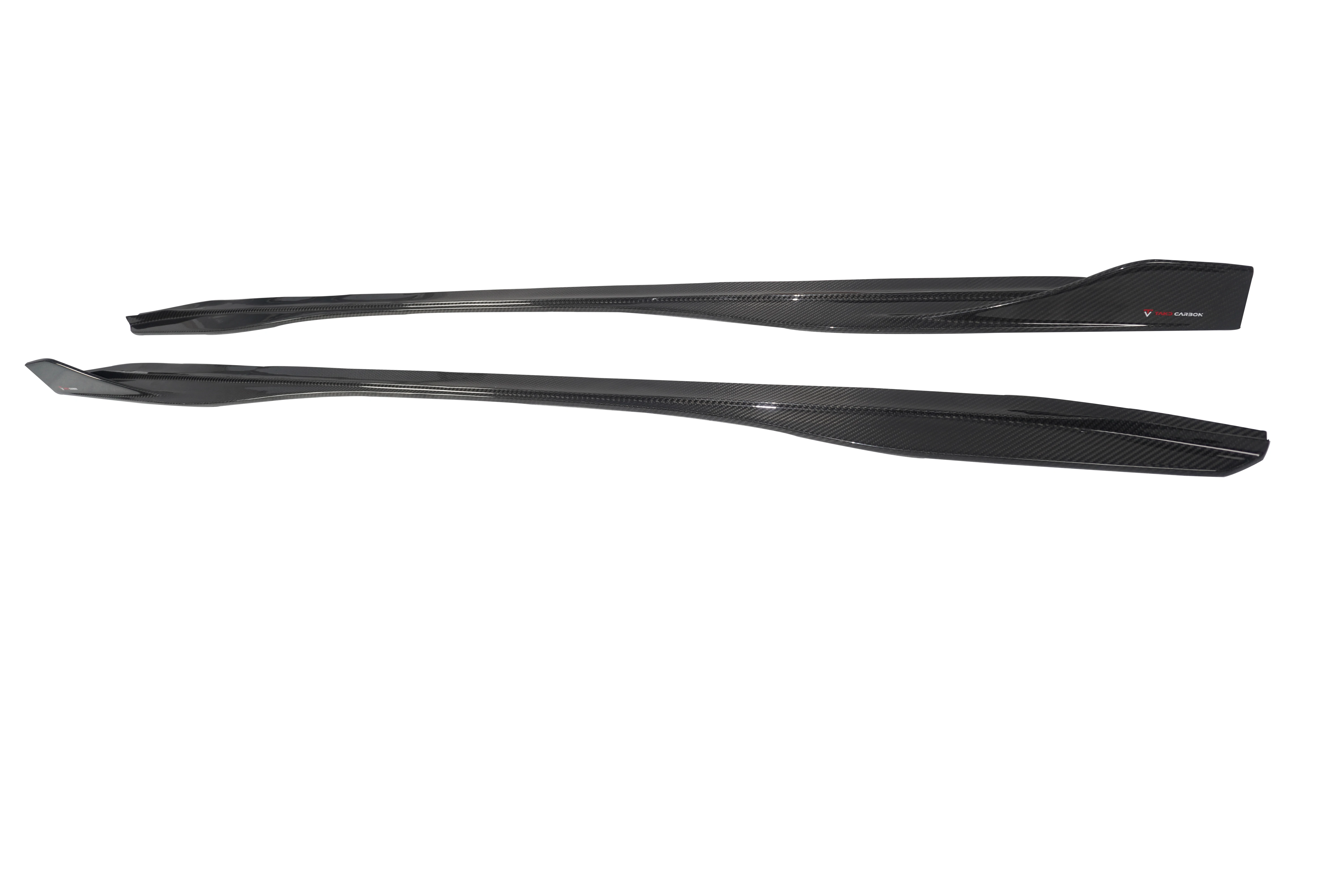 TAKD Style un ricambio per minigonne laterali in fibra di carbonio a secco di alta qualità |   Misura di precisione per bmw M3 G80 M4 G82