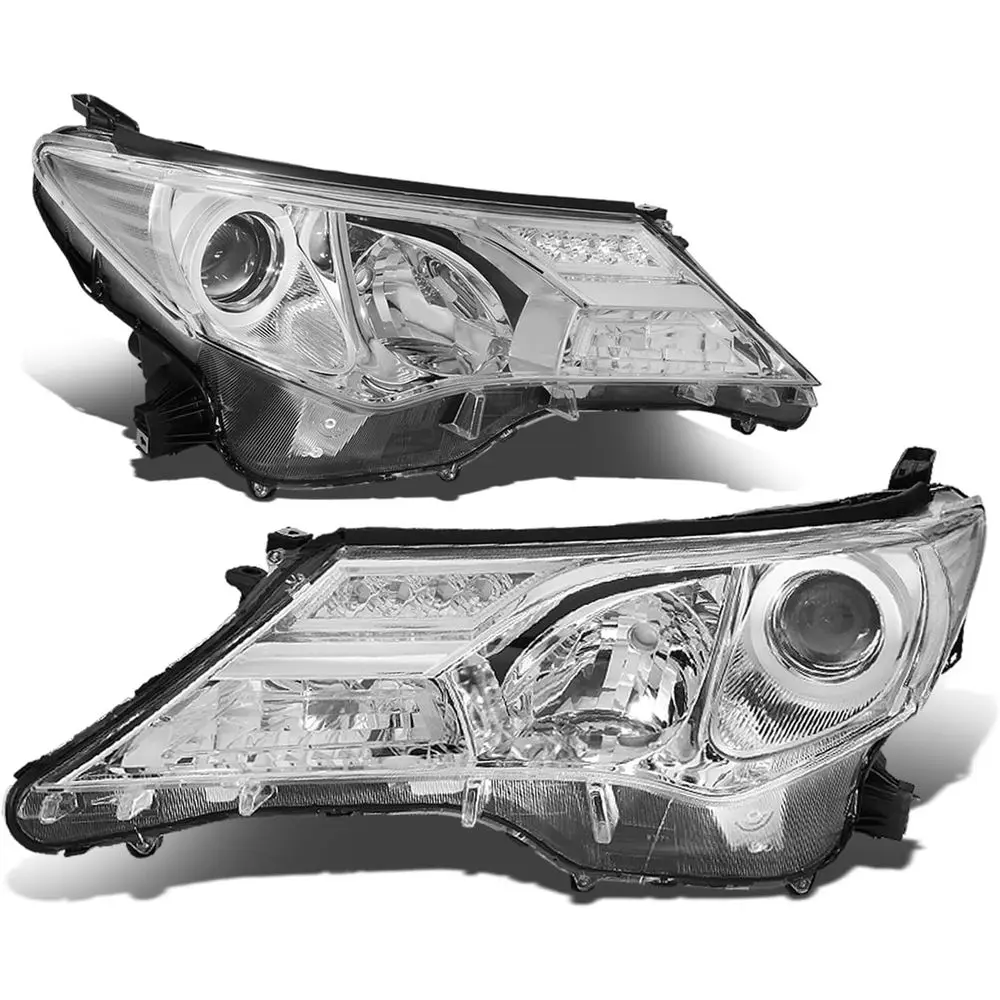 

Фары в сборе, совместимые с Toyota RAV4 4-го поколения (XA40) 2013-2015 годов, замена проекционных фар, для водителя и пассажира