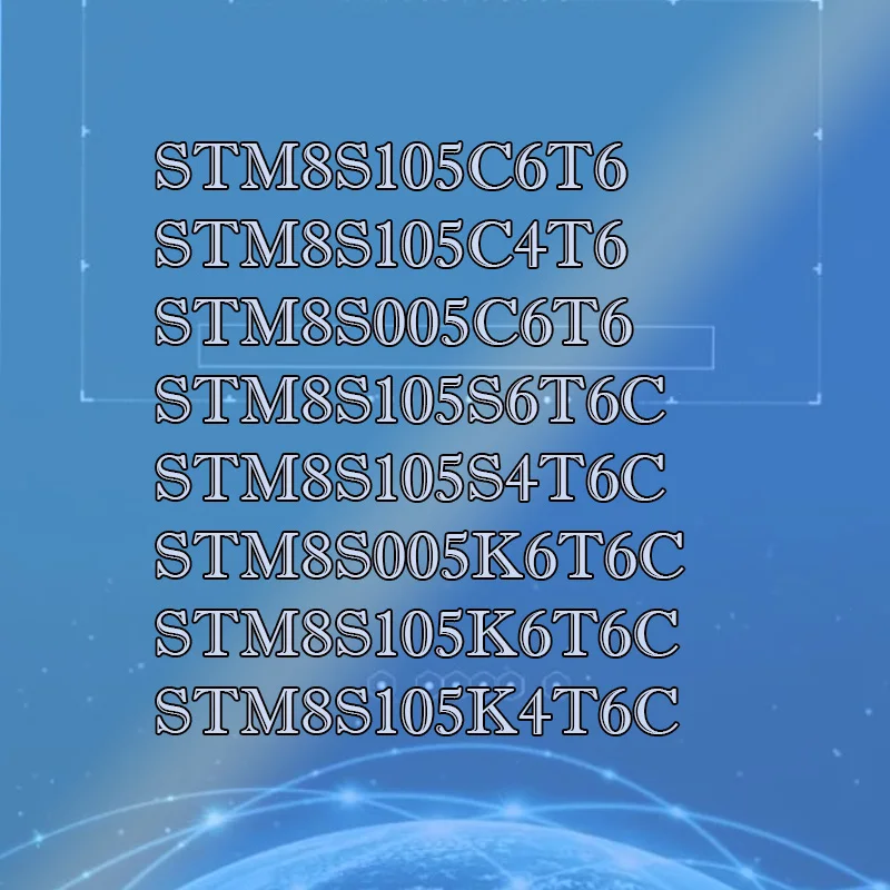 

STM8S005K6T6C STM8S105 STM8S105S4T6C K4T6C S6T6C C4T6 C6T6 Silicone shell