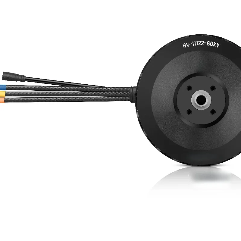 HV-11122 Heavy Duty Vertical Motor, 52.5kg Max Thrust Per Rotor, 20kg Thrust, High Speed DC Brushless for eVTOL Large Drone