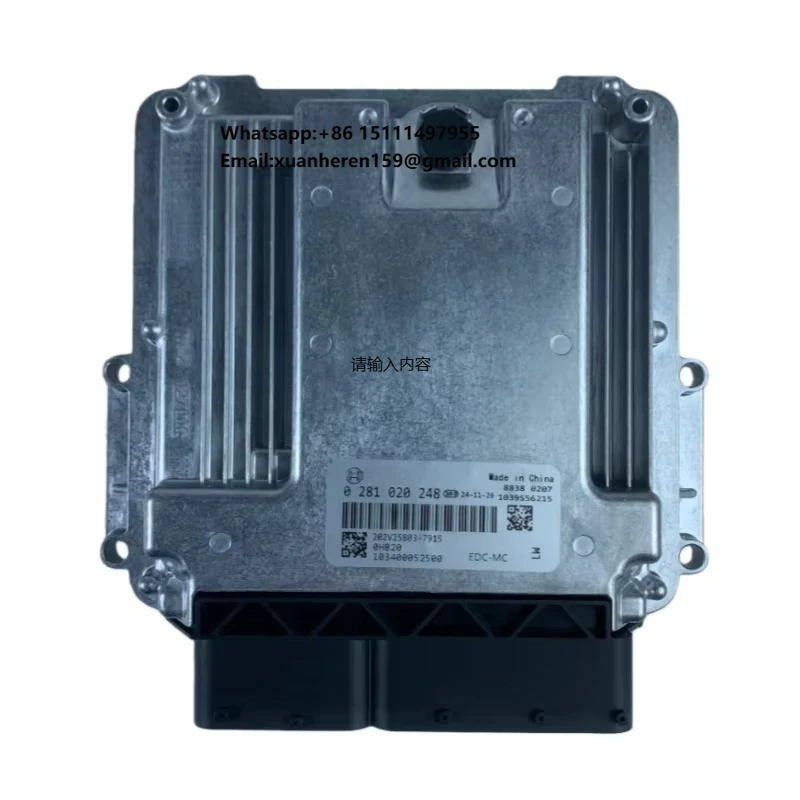 

OEM Quality Truck Spare Parts Electronic Control Unit ECU 0281020292 for Sinotruk Howo T7H T5G