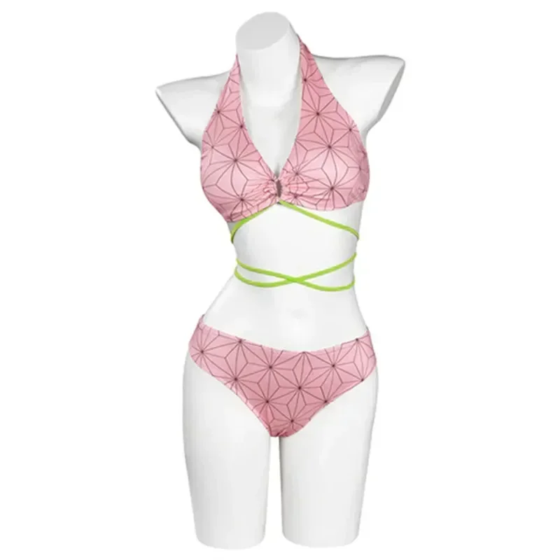 ชุดว่ายน้ำบิกินี่สองชิ้นสำหรับ Baju karnaval ฮาโลวีน