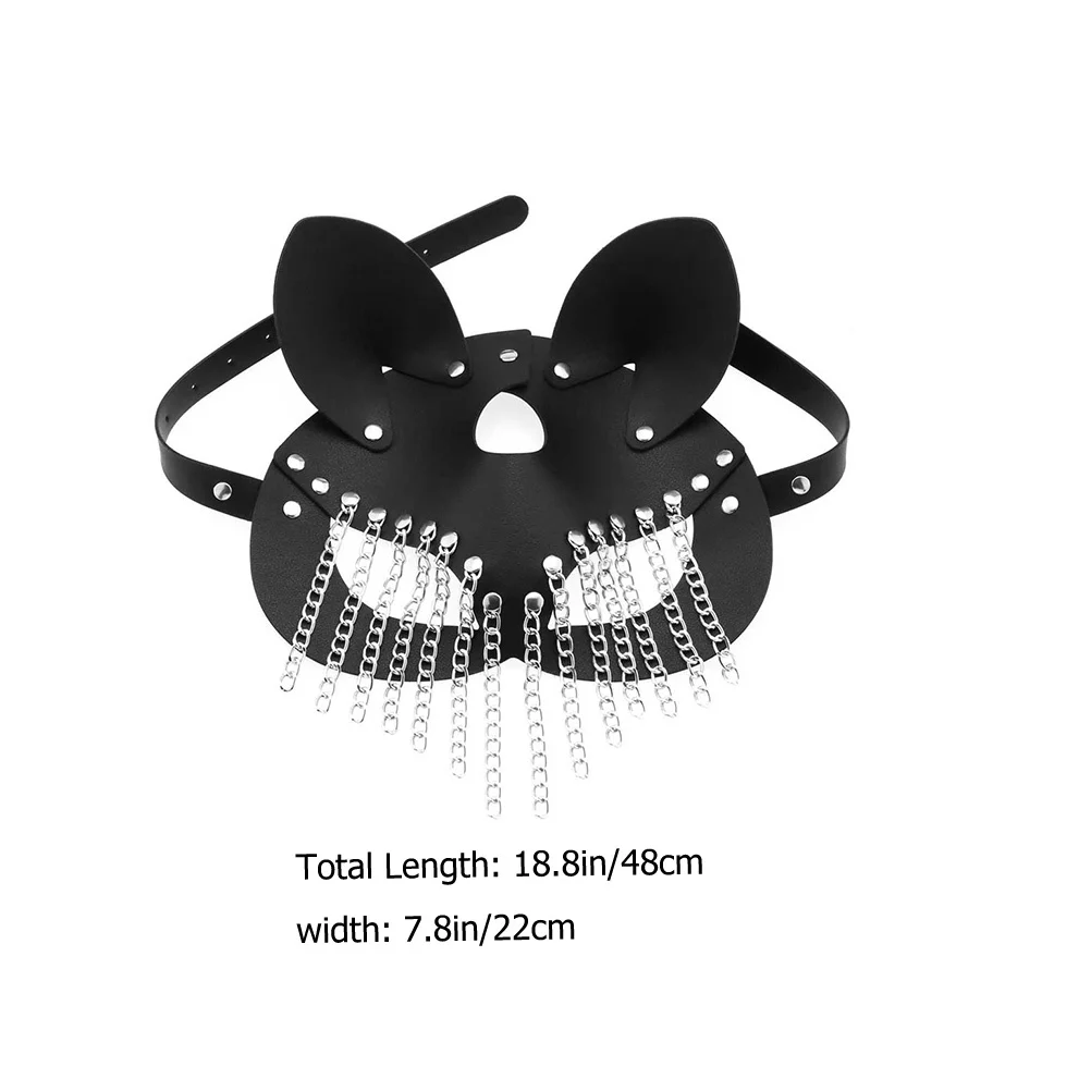 Cosplay Halloween Costume Accessory Punk Style Masquerade Decorative Women For Festival Outdoor Durable Creative For