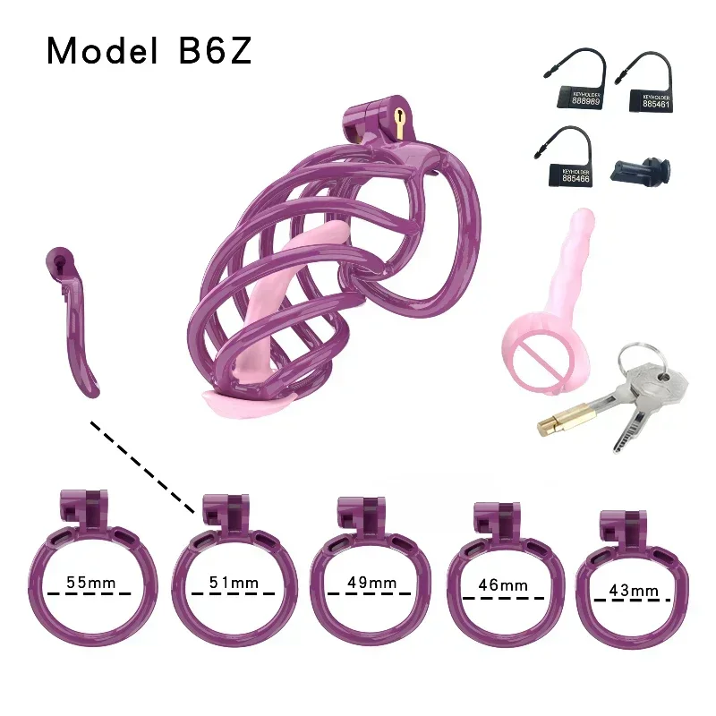 25New Male Chastity Cage Cb Chastity Lock Sissy S Spiral Breathable Lightweight Cock Cage Anti Cheating BDSM Sex Toy for Men 18+