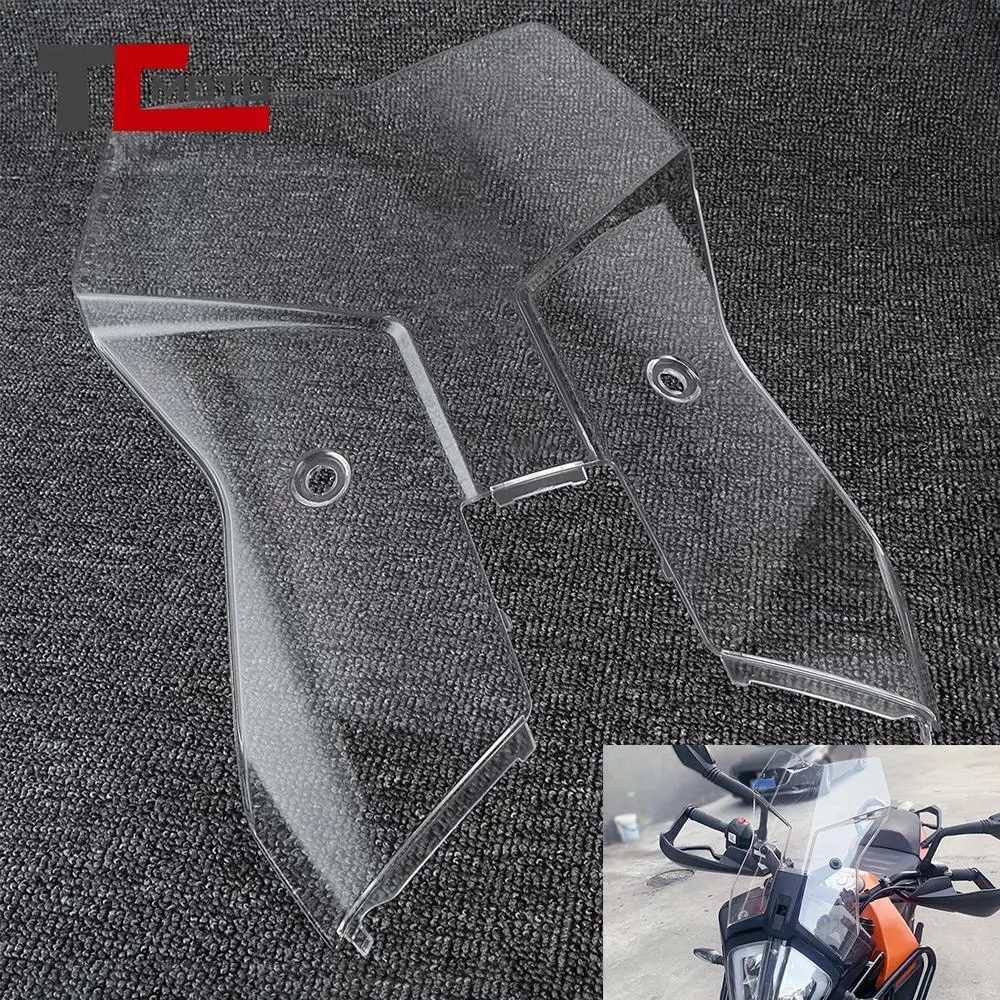 Motorcycle Windscreen for KTM 390 Adventure ADV 2020 2021 2022 2023 Windshield Wind Screen Shield Airflow Deflectors