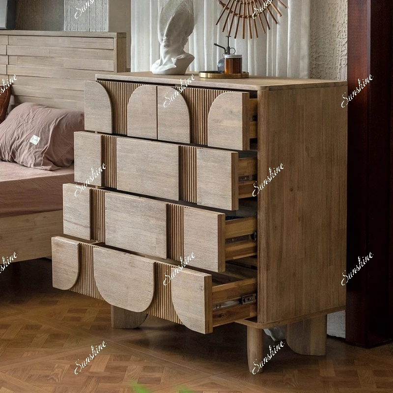 

TTStorage surprise living room bedroom retro storage against the wall drawer storage cabinet