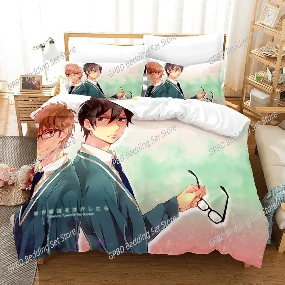 

Anime Ace of the Diamond 3D Bedding Set Duvet Cover Pillowcases Single Twin Full Queen King Size Home Decor Quilt Boys Gift