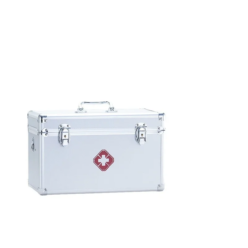 

Набор из алюминиевого сплава, медицинская домашняя сумка для хранения, маленькая аптечка, первая