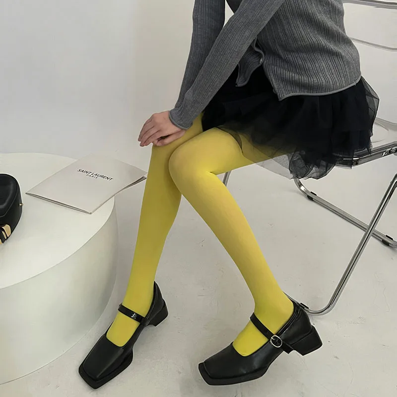 Chaussettes de Cosplay Anime Rize Kamishiro, bas à la mode, chaussettes hautes pour femmes, chaussettes jaunes, accessoire d'halloween sur mesure
