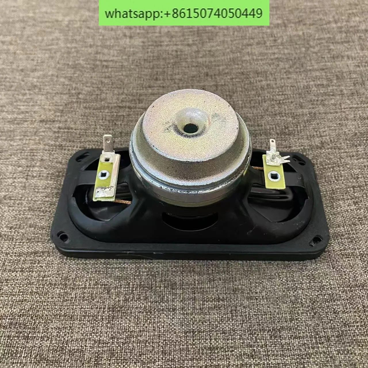 Altavoz subwoofer de carrera larga magnético de neodimio con lavabo de Metal de Woofer de pista rectangular de 2 uds