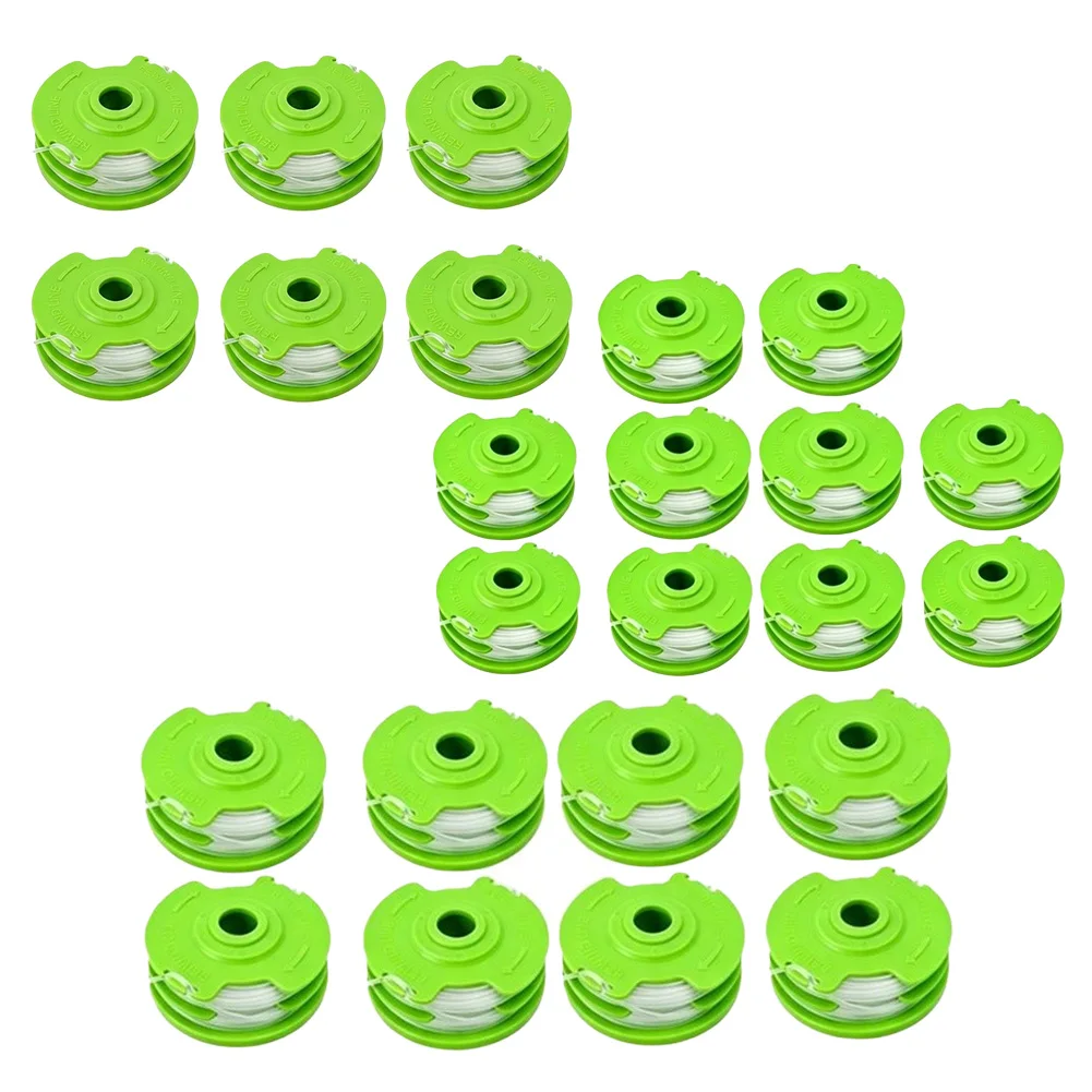 Grass Trimmer Line Reel for RS90111 Spool Nylon Construction Supporting Repeated Use in Multi Landscaping Tasks