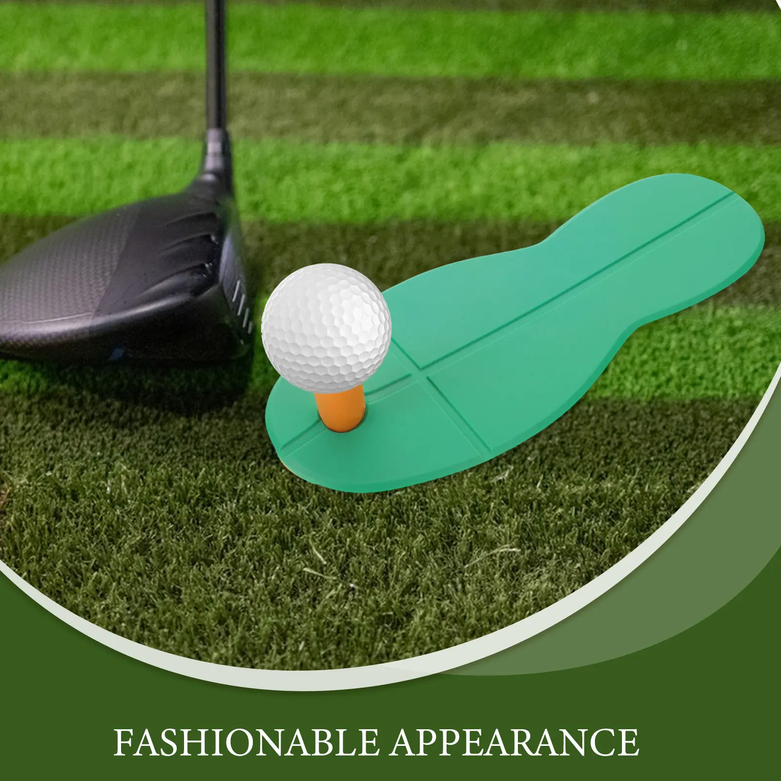 

Golf Practice Putting Green Mat 3Ft X 12Ft Foldable Realistic Grass Surface for Home Course Simulation Training Drills Accessory