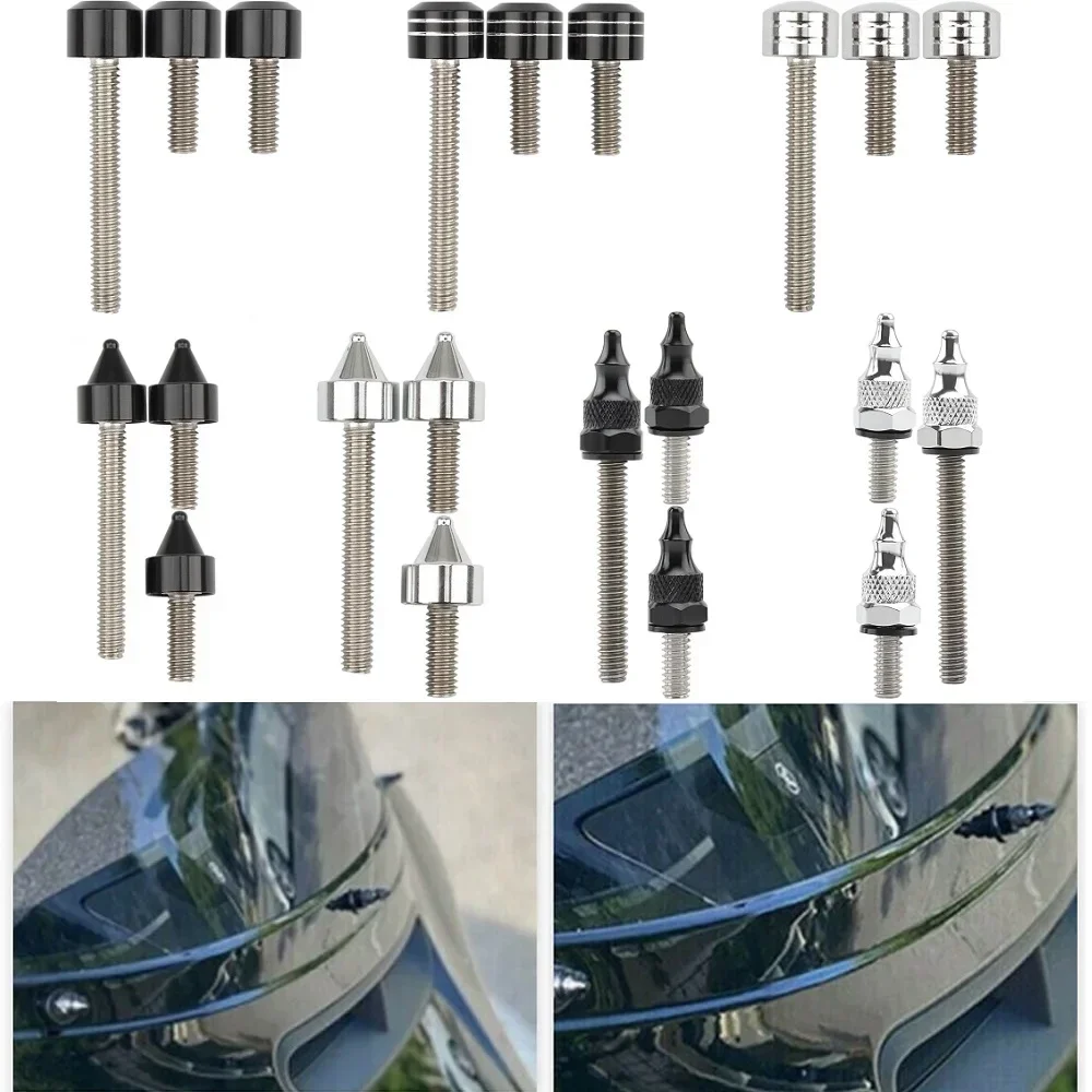 

Обтекатель двигателя, болт с шипами для лобового стекла, винты для ветрового стекла для Harley Touring Electra Street Tri Glide Ultra Limited Classic 14-23