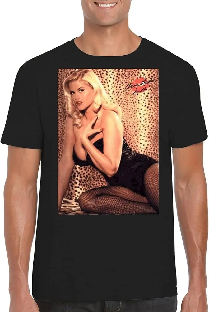 Anna Nicole Smith - Men's Crewneck T-Shirt High Quality 100%Cotton Short Sleeve