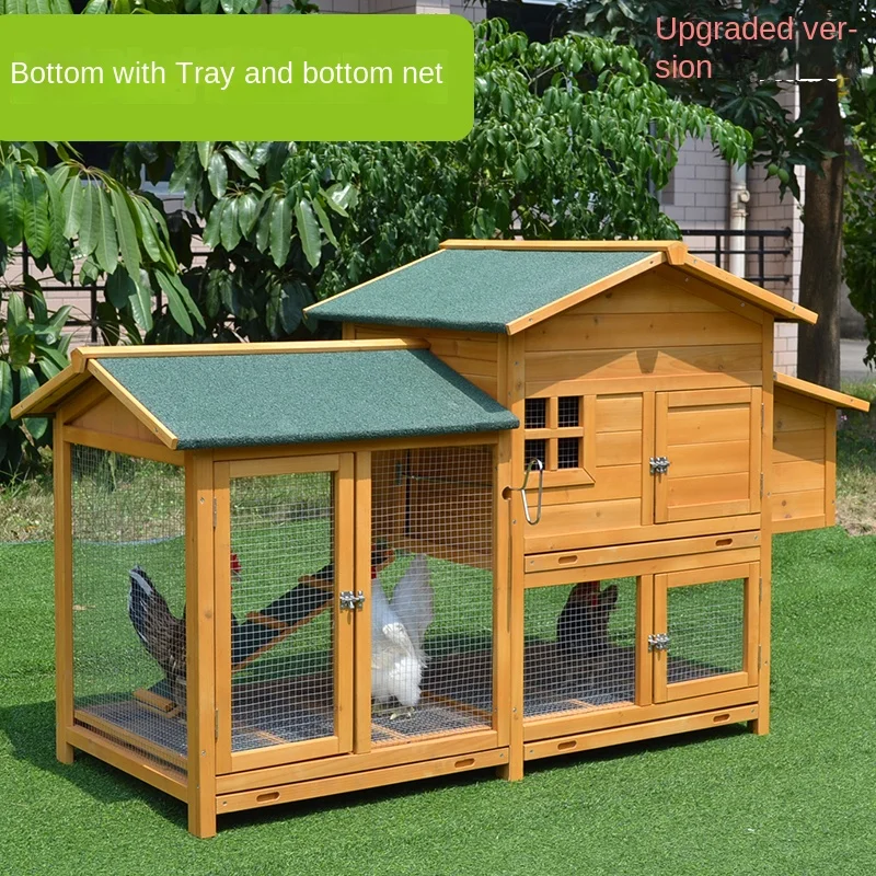 Outdoor Chicken Cage Household Large Cage Cat Nest Cattery Kennel Bird Cage Parrot Cage Pet