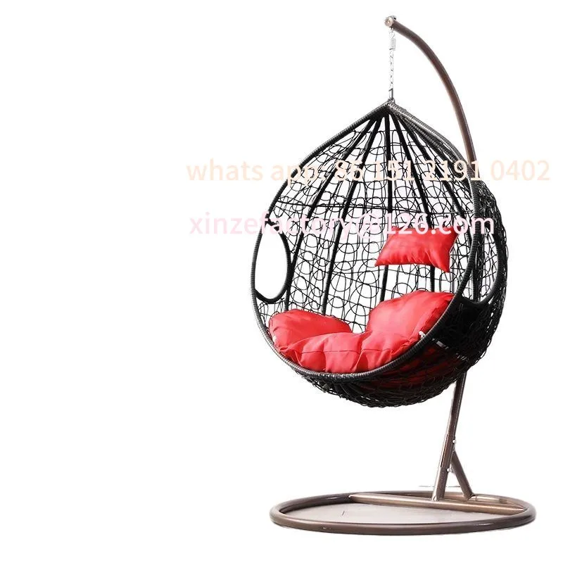 

Customizable Hanging Outdoor Swing Hanging Basket Rattan Indoor Balcony Bird's Nest Hammock Cradle Cradl