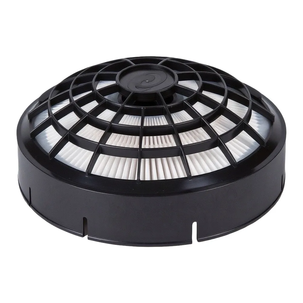 Dome Configuration HEPA Filter for ProTeam Vacuum Systems to Enable Continuous Filtration Without Airflow Loss