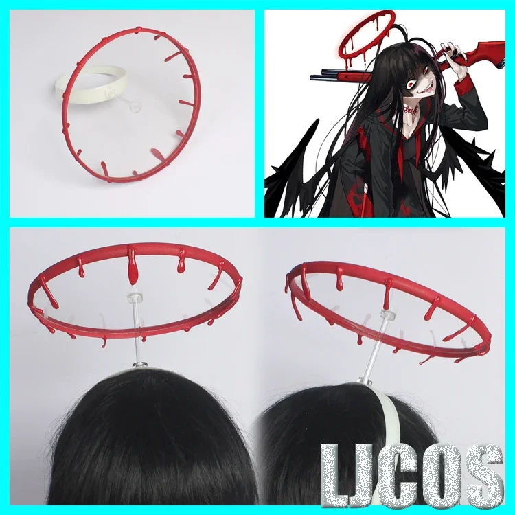 

Kenzaki Tsurugi Halo Headwear Blue Archive Halloween Christmas Fancy Party Costumes Accessories