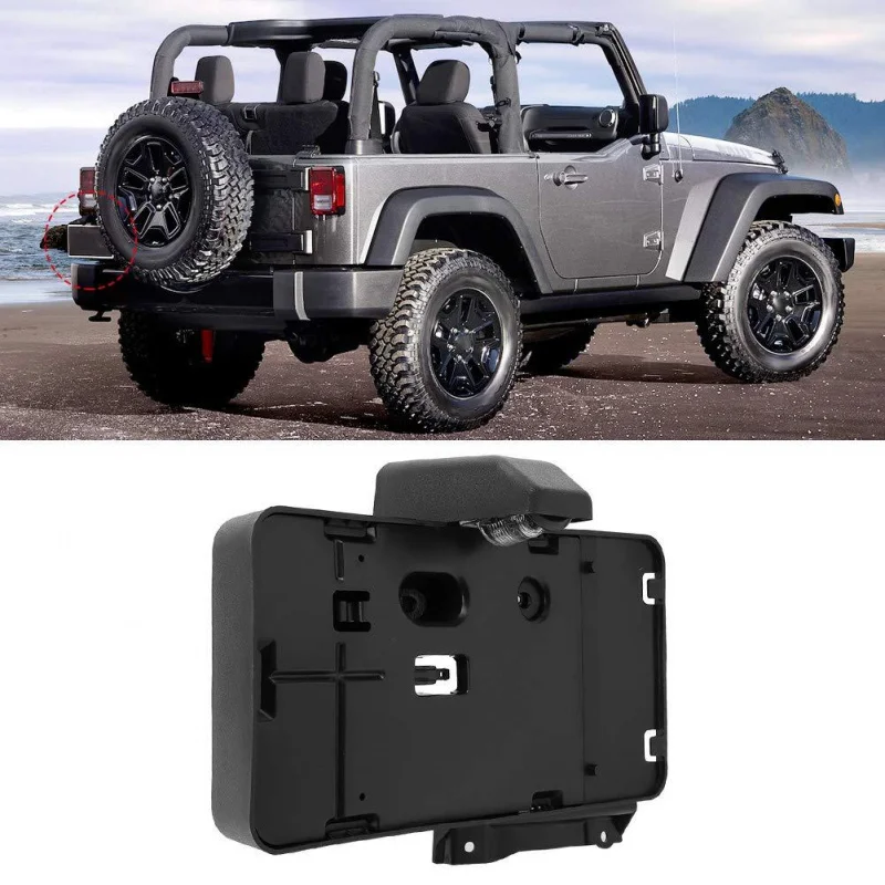 

Монтажный кронштейн заднего номерного знака из АБС-пластика с подсветкой подходит JK