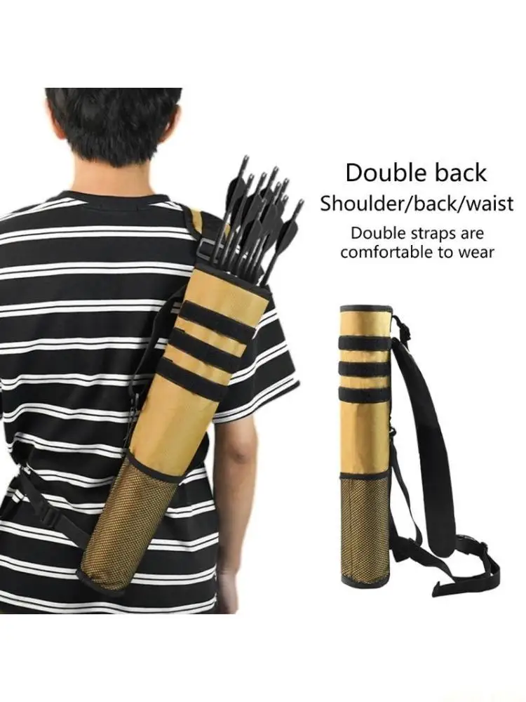 

U2JB Backpack Holder Hip Back Quiver for Arrows Bow Practicing