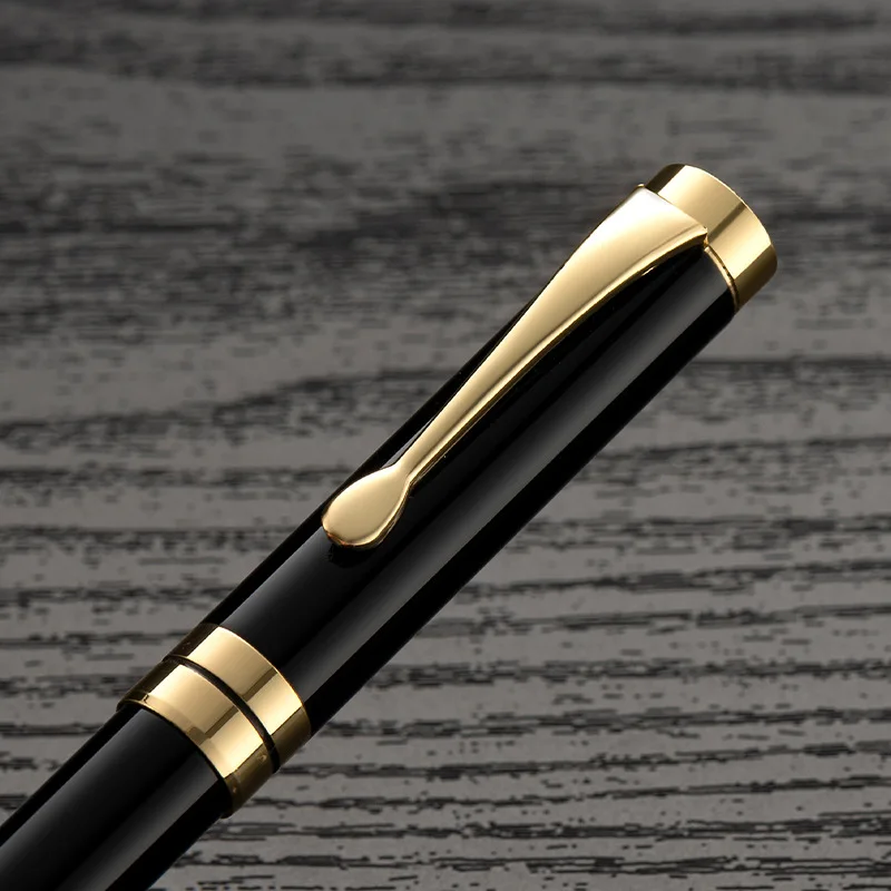 Custom Engraving Fountain Pen Golden Text School Supplies 2024 Stationery Men Luxury High Quality Writing Office Metal Pretty