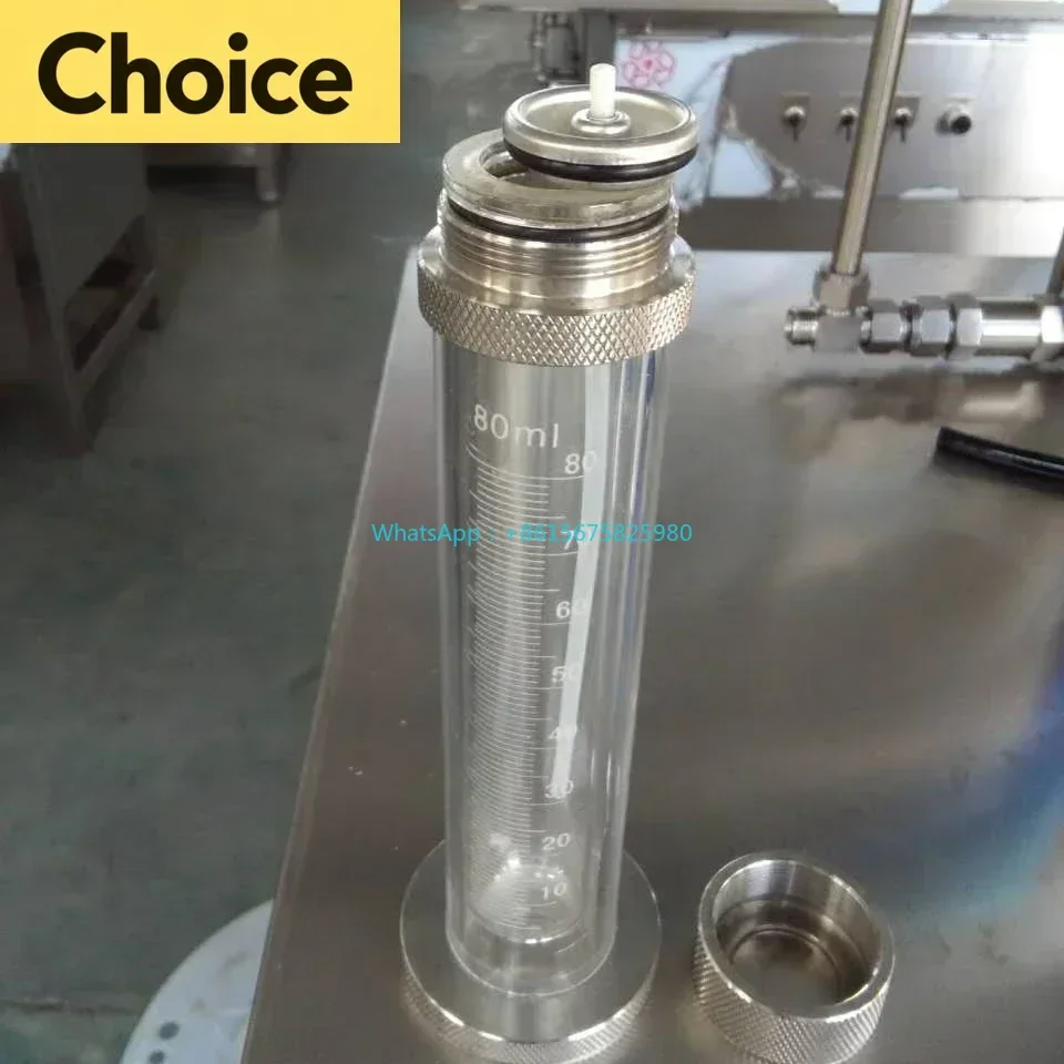 Aerosol Compatibility Analysis Glass Tube for Aerosol Filling Test